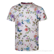 Men's Moisture Wicking Printing Dry Fit T-Shirt Butterfly
